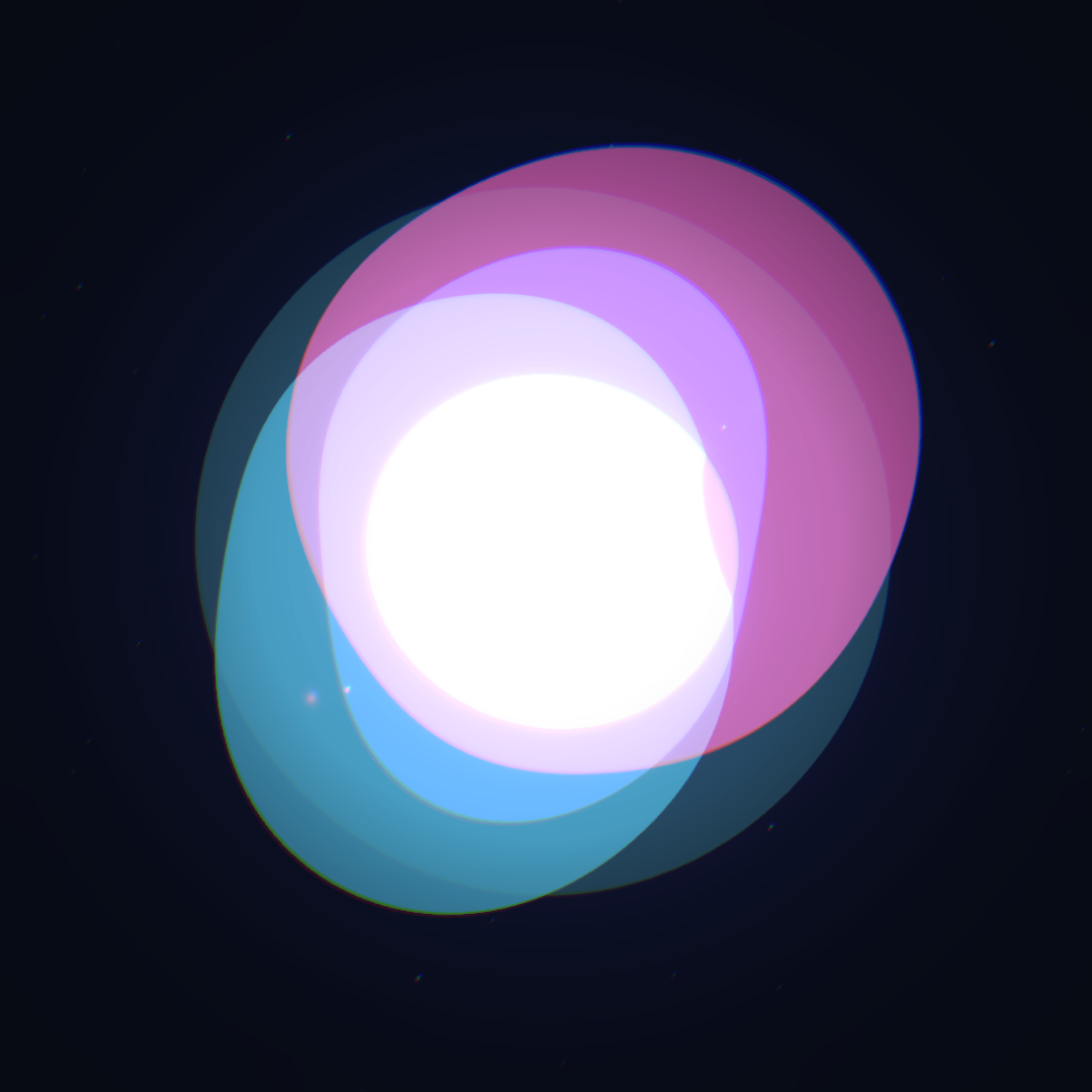 AI privacy core visualization